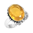 thumbnail image 1 of Citrine Quartz Women Jewelry 925 Sterling Silver Ring, 1 of 5