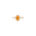 thumbnail image 1 of Citrine Rings Oval Cut Rings Engagement Ring 925 Sterling Silver Rings Yellow Gold Plated Ring Gift for mom, 1 of 5