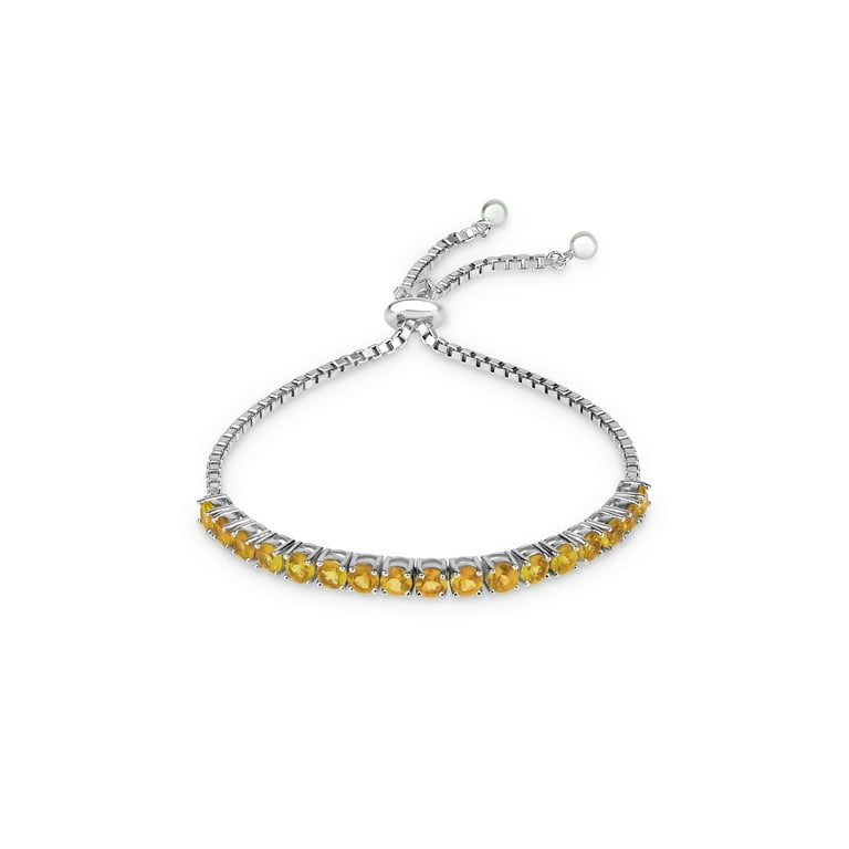 Citrine bolo bracelet deals