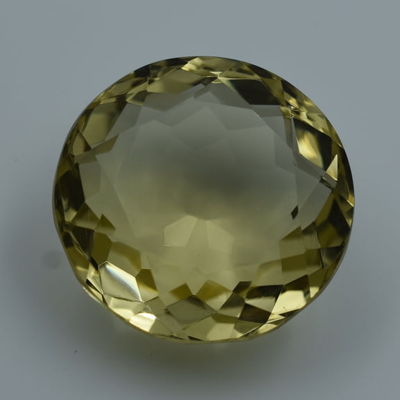 Citrine Stone Oval Cut 15.00 Ct Excellent Yellow CERTIFIED Loose Gemstone.