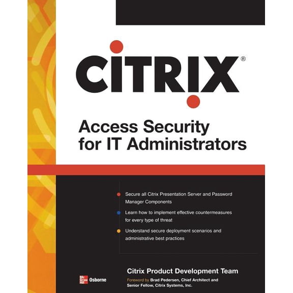 Citrix(r) Access Suite Security for It Administrators, (Paperback)