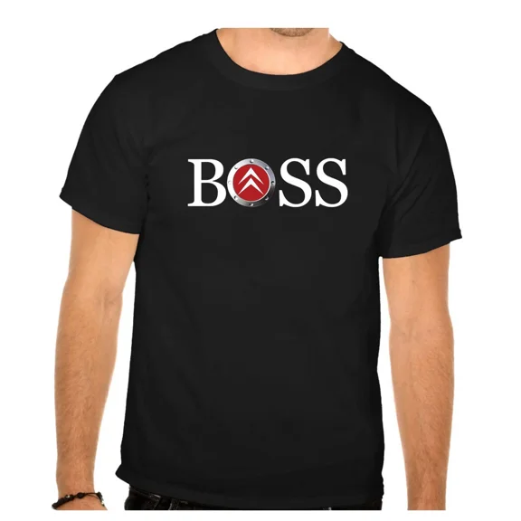 Citroen BSS Logo Auto Schwarz T-SHIRT -984