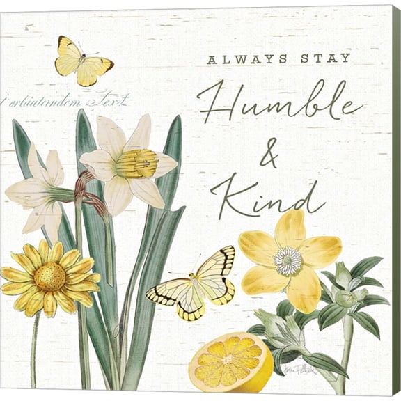 Citron Curiosities V by Katie Pertiet, Canvas Wall Art