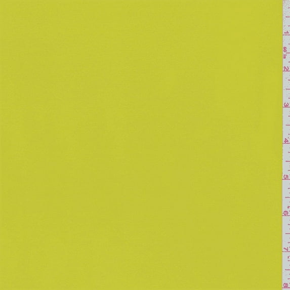 Citron Yellow Jersey Knit, Fabric Sold By the Yard