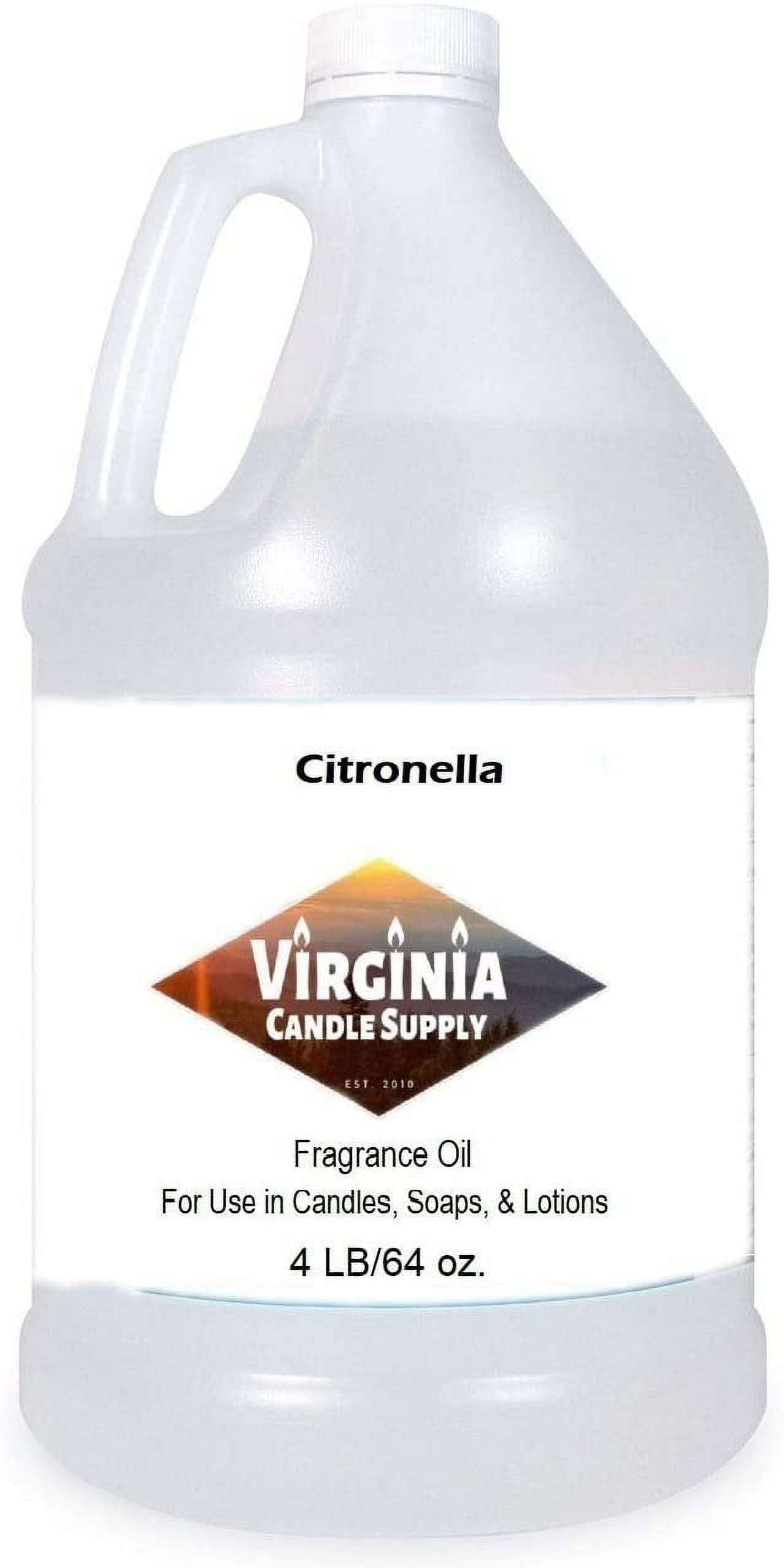 Citronella 64 oz Bottle for Candle Making, Soap Making, Tart Making, Room Sprays, Lotions, Car Fresheners, Slime, Bath Bombs, Warmers