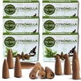 thumbnail image 1 of Citronella Backflow Incense Cones - 60 TotalIncense Waterfall Cones - 6 Packs (10 Each), 1 of 8