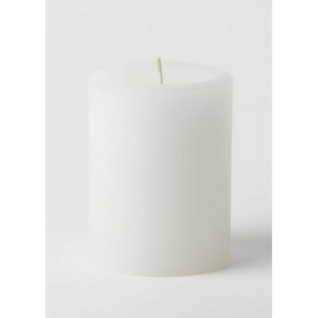 Citronella Scented 3" x 4" White Pillars (Set of 3)