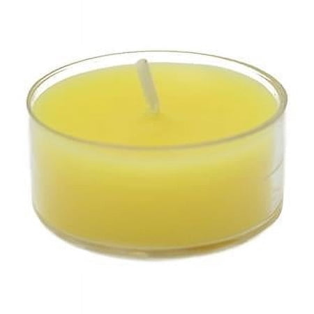 Citronella Tealight Candles, Yellow - 50 Piece per Pack
