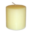 thumbnail image 1 of Jagged Designs Pillar Candle, Geraniol, Ivory, 1 of 1