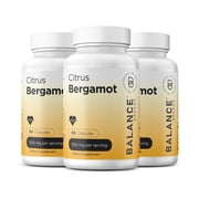 Citrus Bergamot 500mg - Revitalize Your Heart Health - Advanced Bergamot Supplement for Metabolism & Cholesterol Health - 60 Vegan Capsules by Balance Breens