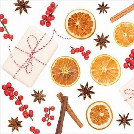 Citrus & Berries Napkins - Pack of 20