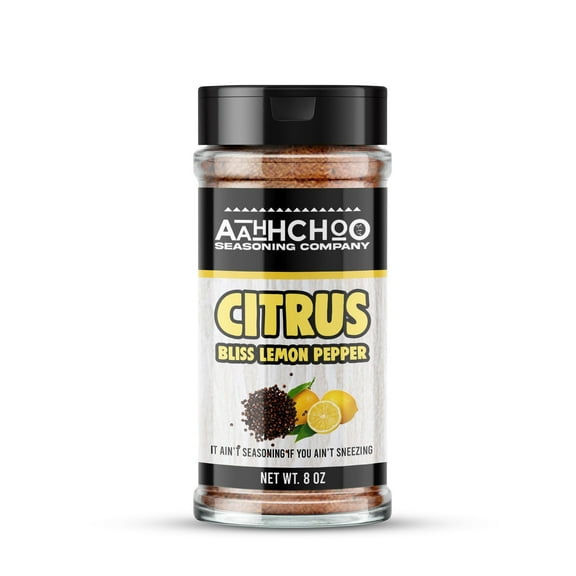 Citrus Bliss Lemon Pepper Seasoning - 8 oz