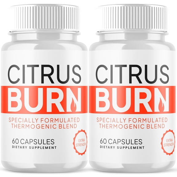 Citrus Burn Advanced Formula Pills Supporting Energy and Healthy Lifestyle CitrusBurn 120 Capsules