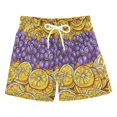 thumbnail image 1 of Citrus Delight Boys' Swim Trunks Beach Pool Shorts Quick Dry Soft Fabric Classic Fit, 1 of 8
