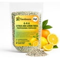 thumbnail image 1 of ⭐ 𝐁𝐄𝐒𝐓𝐒𝐄𝐋𝐋𝐄𝐑 Citrus Fertilizer + Vital Micronutrients - Perfect Balanced NPK for All Citrus - for Indoor and Outdoor Plants - Orange, Lime, Avocado and Lemon Tree Fertilizer - 4 QUARTS, 1 of 5