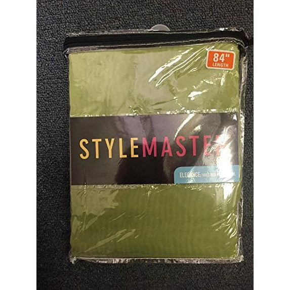 Citrus Green Sheer Voile Panel 60 Wide by 84 Long