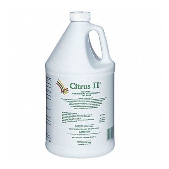 Citrus II Fresh Citrus Scent Hospital Germicidal Deodorizing Cleaner, 1 gal