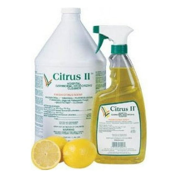 Citrus II Hospital Germicidal Deodorizing Cleaner Gallon Refill - 1 Gal. All-Purpose Cleaner, 128 Fluid Ounce