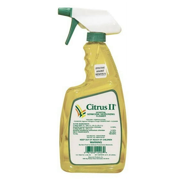 Citrus II Surface Disinfectant Cleaner Germicidal Pump Spray Liquid 22 oz. Bottle Original Scent EACH