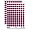 thumbnail image 1 of Citrus Lemon Orange Slice Sketch 200+ Round Stickers - Light Pink - Matte Finish - 0.50" Size, 1 of 3