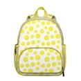 thumbnail image 1 of Citrus Lemon Themed Compact Backpack, Cute Yellow Fruit Pattern, Great for Summer Travel, Daily School, or Weekend Use, 1 of 6