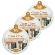 Citrus Magic For Closets Odor Absorbing Solid Air Freshener, Cedar Closet, 8-Ounce, Pack of 3