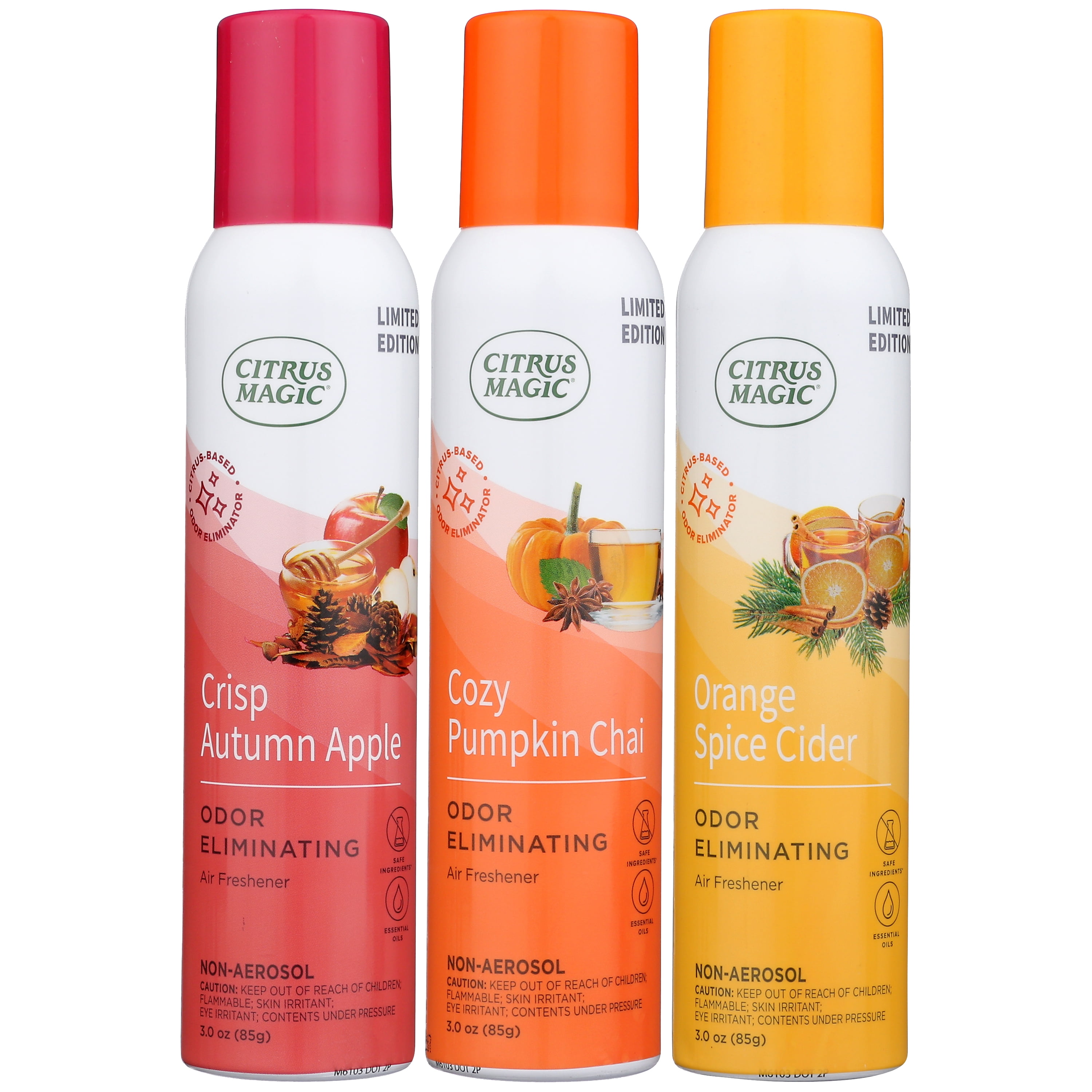 Limited Edition Assorted Fragrance Odor Eliminating Spray, 3-Pack