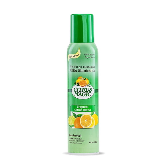 Citrus Magic Natural Odor Eliminating Air Freshener Spray, Fresh Citrus, 3-Ounce
