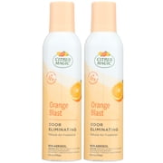 Citrus Magic Odor Eliminating Air Freshener and Room Spray, Orange Blast, 6-Ounce, Pack of 2