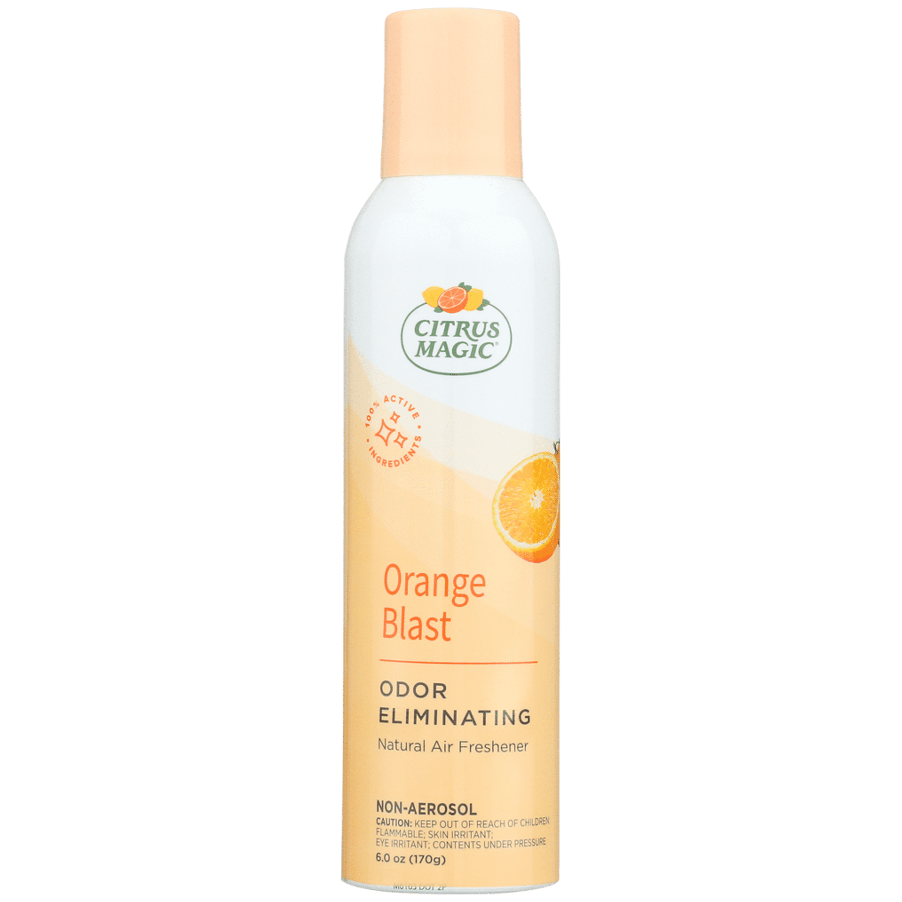 Citrus Magic Odor Eliminating Air Freshener and Room Spray, Orange Blast, 6-Ounce