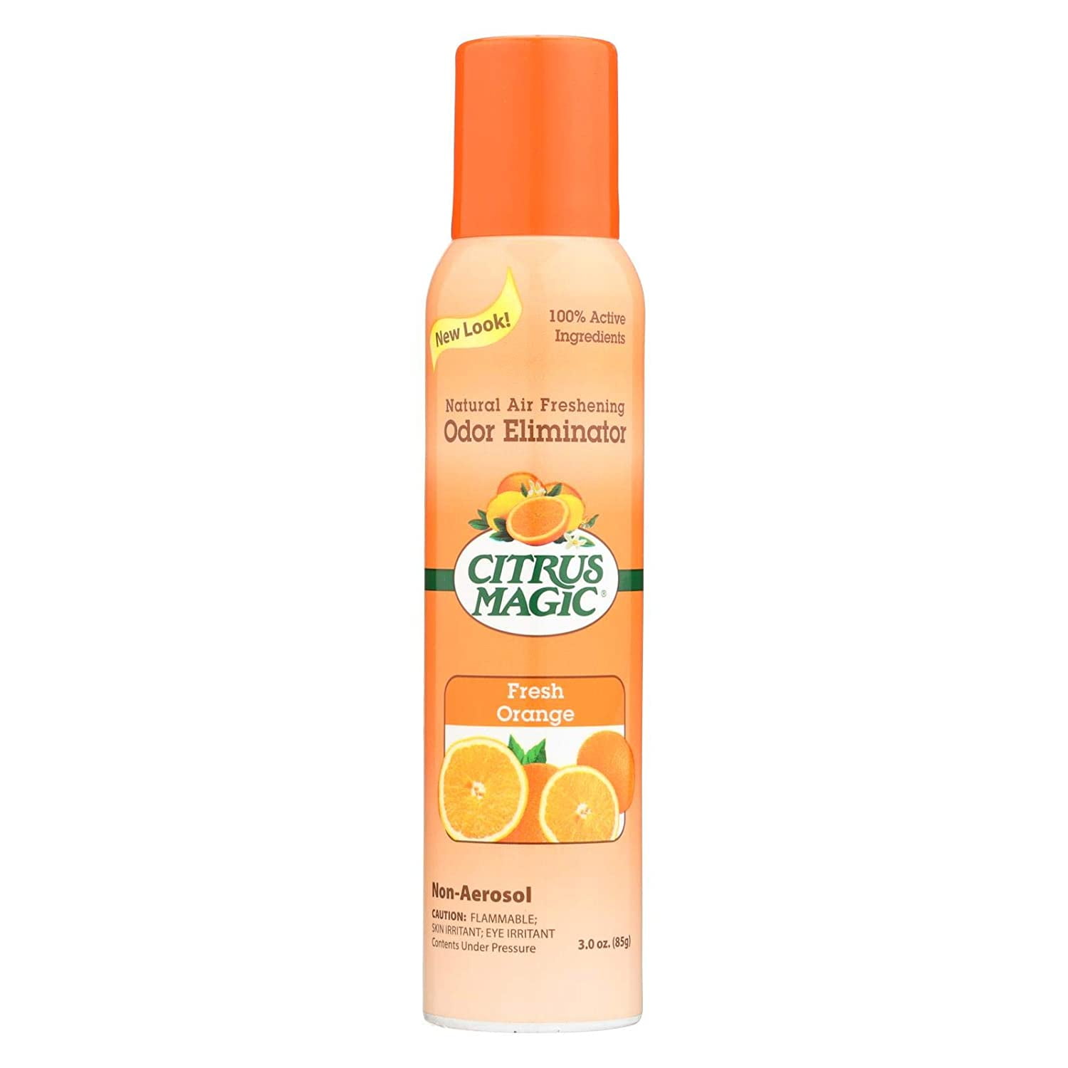 Citrus Magic Odor Eliminating Air Freshener Spray, Fresh Orange - 3.5 Oz, 2 Pack