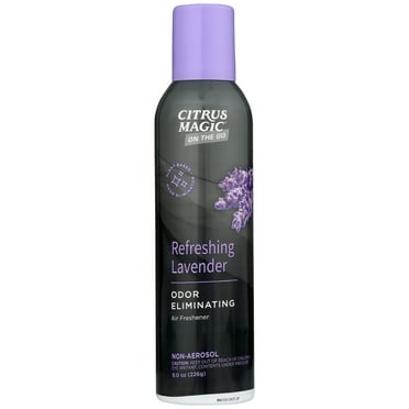 Citrus Magic On The Go Air Freshener Spray for Auto, Refreshing Lavender, 8-Ounce