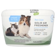 Citrus Magic Pet Odor Absorbing Solid Air Freshener, Pure Linen, 20-Ounce