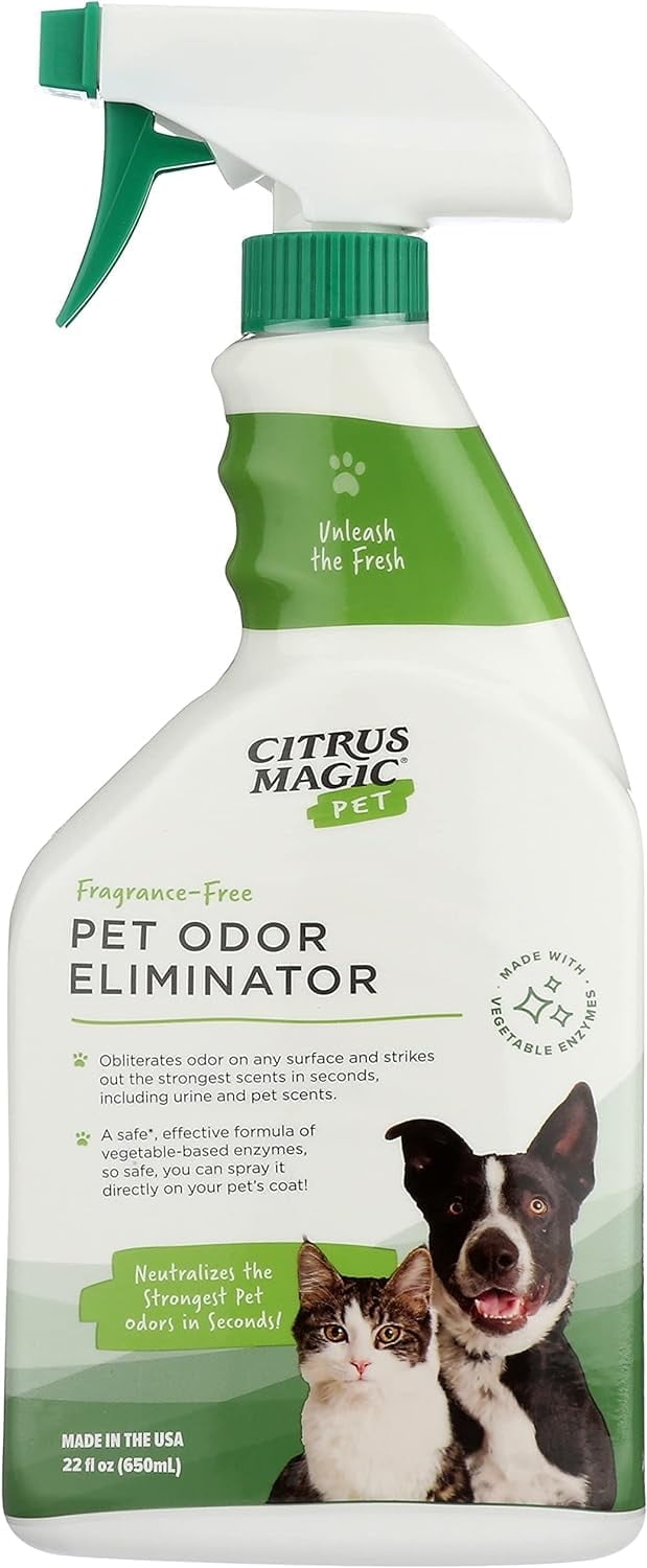Citrus Magic Pet Odor Eliminator Fragrance Free 22 fl oz Walmart