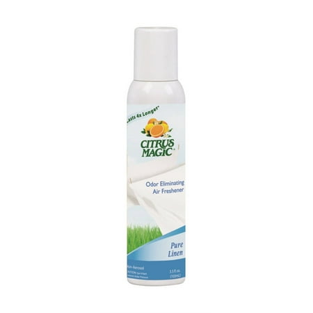 Citrus Magic Odor Eliminating Air Freshener Spray, Pure Linen