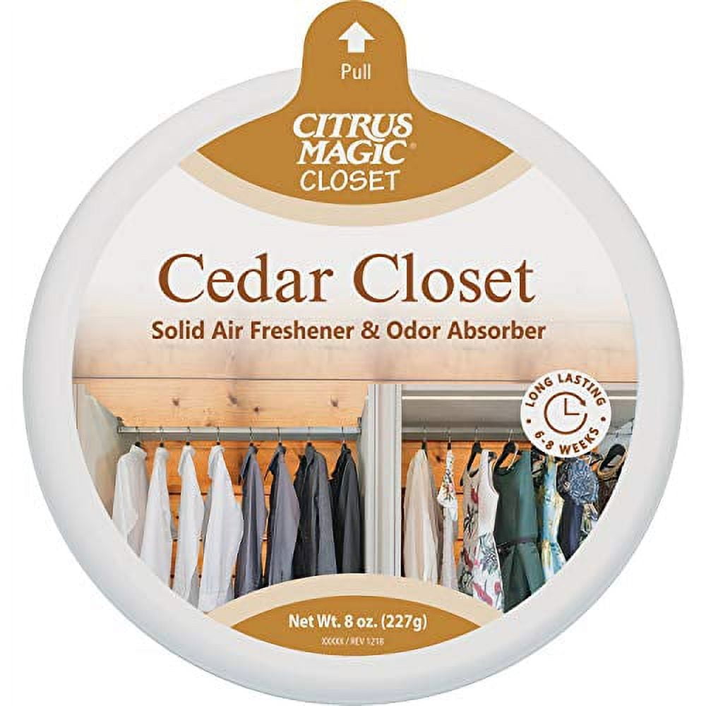 Citrus Magic Solid Air Freshener Cedar, 8Ounce