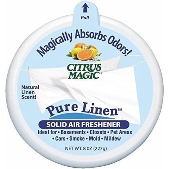 Citrus Magic Solid Air Freshener - Odor Eliminating - 8 oz