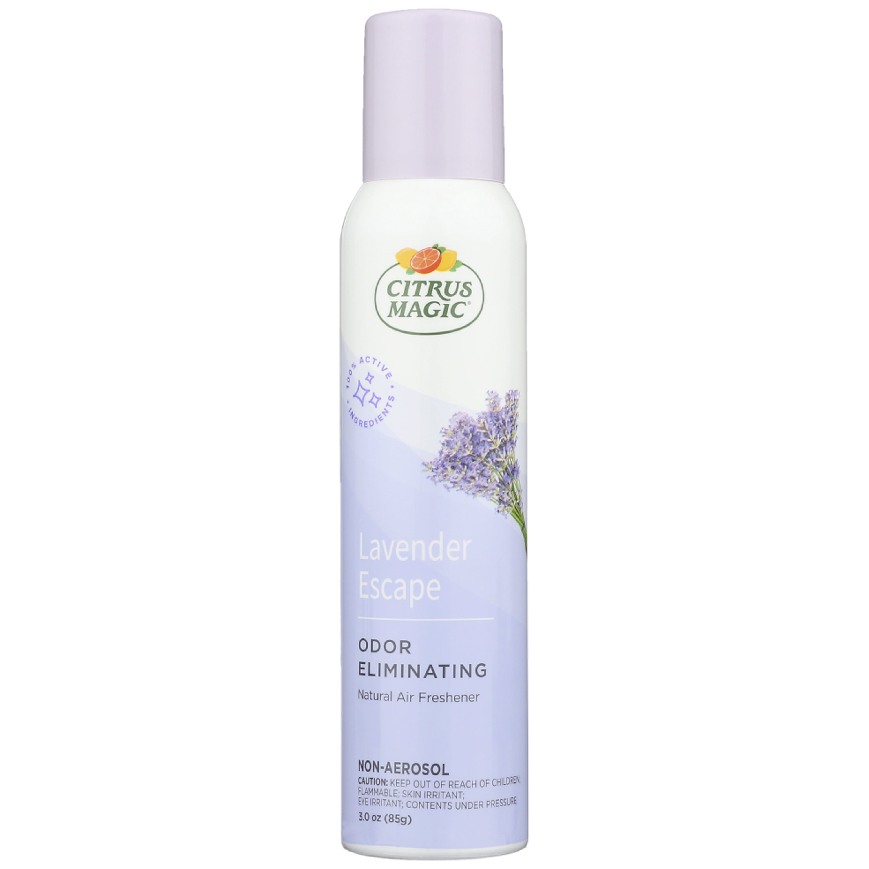 Citrus Natural Odor Eliminating Air Freshener Spray, Lavender Eucalyptus Scent, 3 Ounce