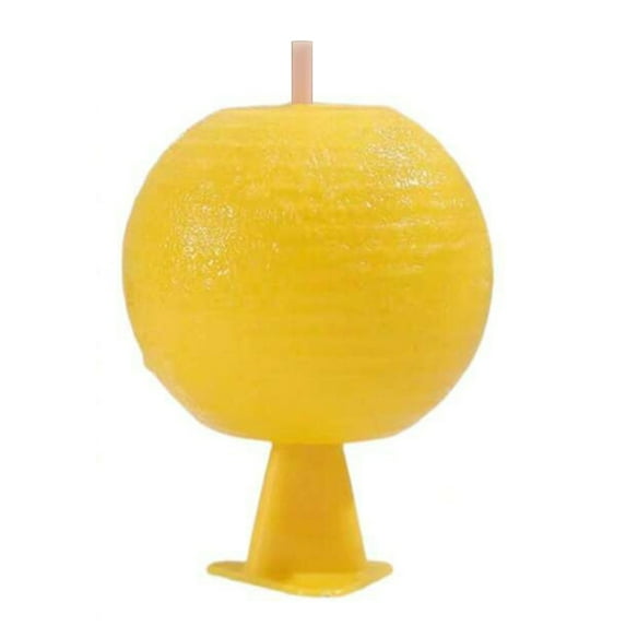 Citrus Shaped Fruit Fly Traps Fruit Fly Catcher For Indoor Outdoor Decor Supplies (With Rod)