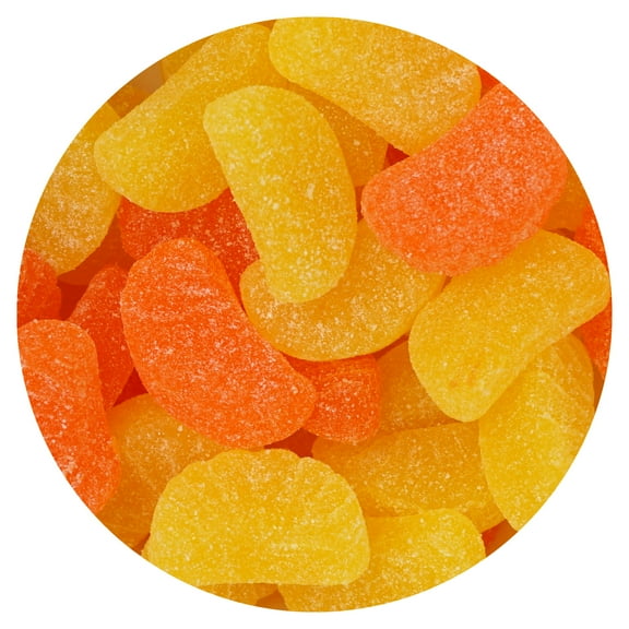 Citrus Slices Candy, 2 Pound Bulk Bag, Orange & Lemon Fruit Slices