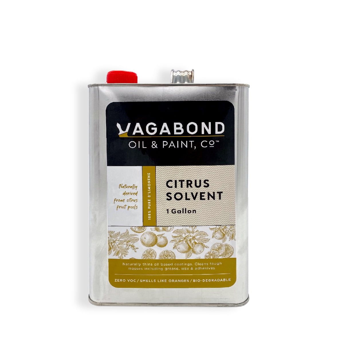 Citrus Solvent 1 gallon 100 Natural Vagabond Oil & Paint, Co