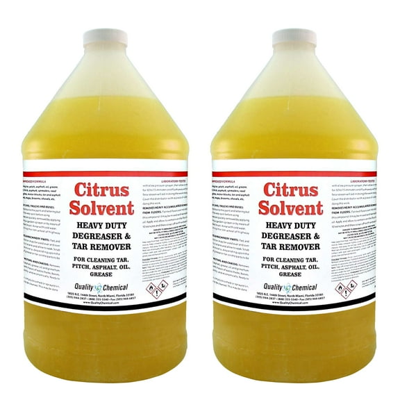 Citrus Solvent Degreaser & Tar Remover - 2 gallon case