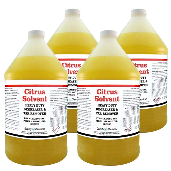 Citrus Solvent Degreaser & Tar Remover - 4 gallon case