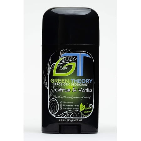 Citrus & Vanilla Probiotic Natural Aluminum Free Deodorant - Womens