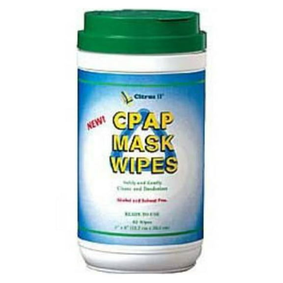 Citrus ll CPAP Mask Cleaner Wipe 5" X 8" 7.5 oz