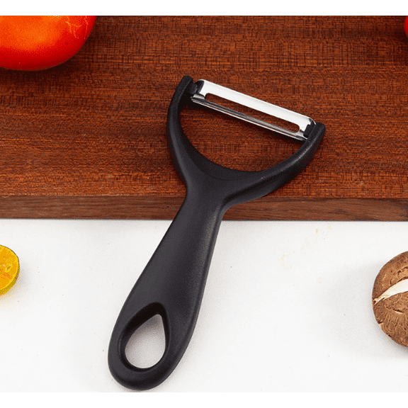 Citrus peeler, stainless steel fruit peeler for decoration, cocktail spinner, comfortable grip peeler for oranges, lemons, and lime, bartender accessory, kitchen essential, silver
