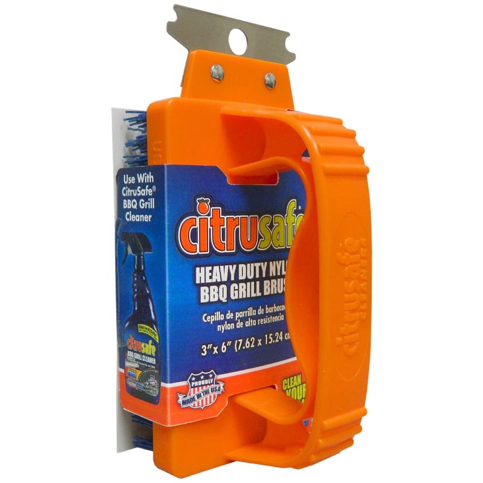 GRILL BRUSH ORANGE 5"" (Pack of 1)