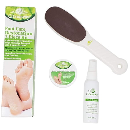 Citrusway Foot Care Restoration Kit - 3 Piece