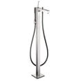 thumbnail image 1 of Citterio 1-Handle Freestanding Roman Tub Filler in Chrome (Valve Not Included), 1 of 2