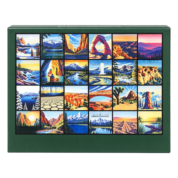 City Advent Calendar 2026 with 24 Mini Puzzles, 1000 Piece Christmas Countdown Set for Holiday